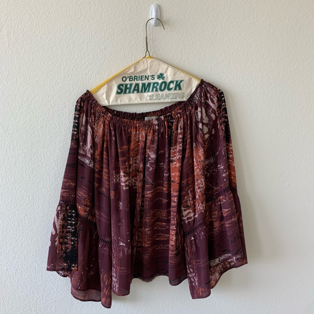 Fabrik off shoulder blouse